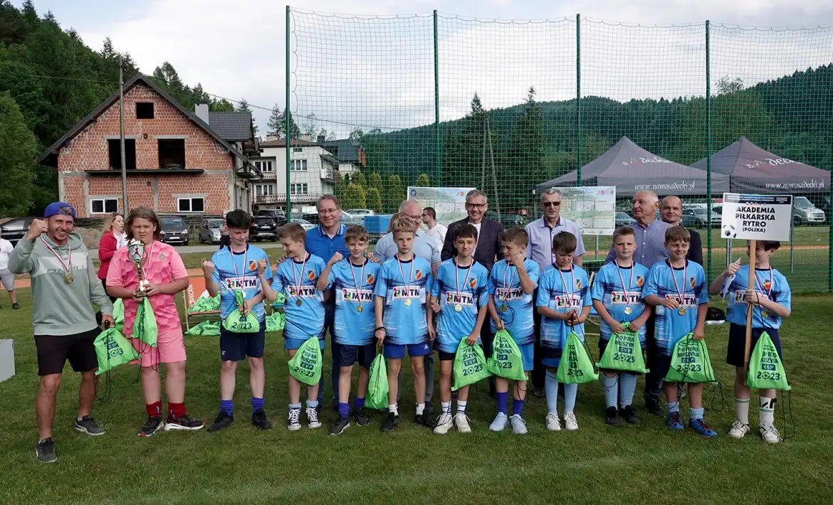 Międzynarodowy Dziecięcy Turniej Piłki Nożnej w Muszynie. Wygrała drużyna z Wejherowa