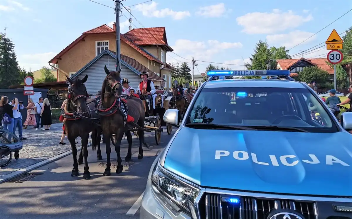Sądeccy policjanci dbali o bezpieczeństwo podczas Święta Dzieci Gór