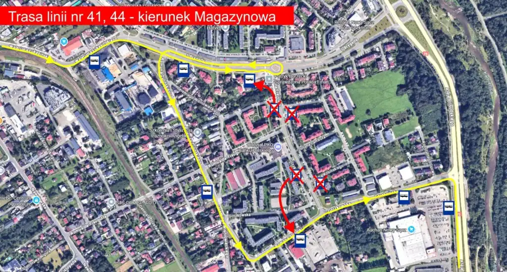 Uwaga pasażerowie! Zmiany tras autobusów na Freislera od 22 września