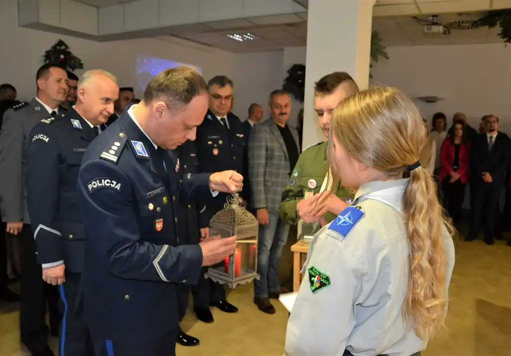 Spotkanie opłatkowe w sądeckiej komendzie