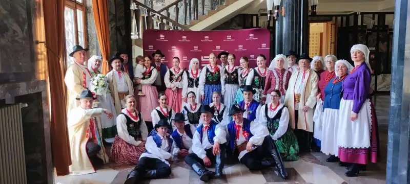 Zespół Regionalny Lipniczanie z drugim miejscem podczas festiwalu w Dąbrowie Górniczej