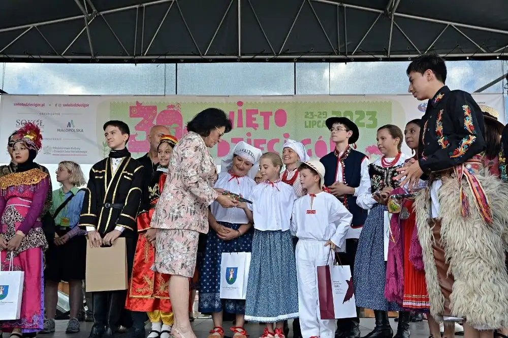 Nowy Sącz: Dzieci z całego świata przybyły na najbardziej radosny festiwal w Małopolsce