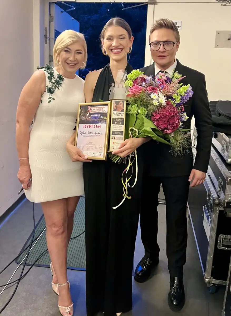 Pochodząca z Limanowszczyzny Sylwia Zelek-Golonka z Grand Prix na Międzynarodowym Festiwalu „Carpathia”