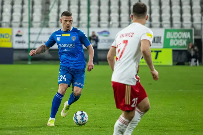 Przegrana Sandecji w meczu z ŁKS-em Łódź