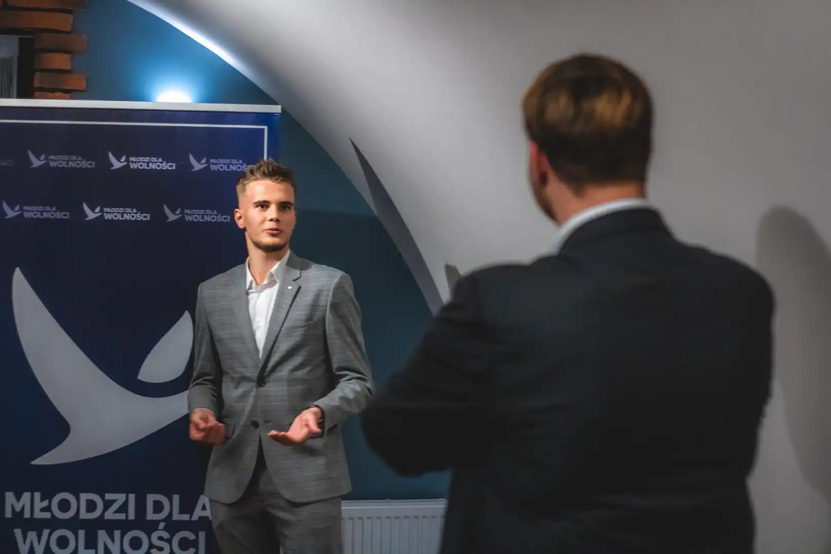 Wolność jest piękna! - mówi Prezes Młodych dla Wolności w Nowym Sączu