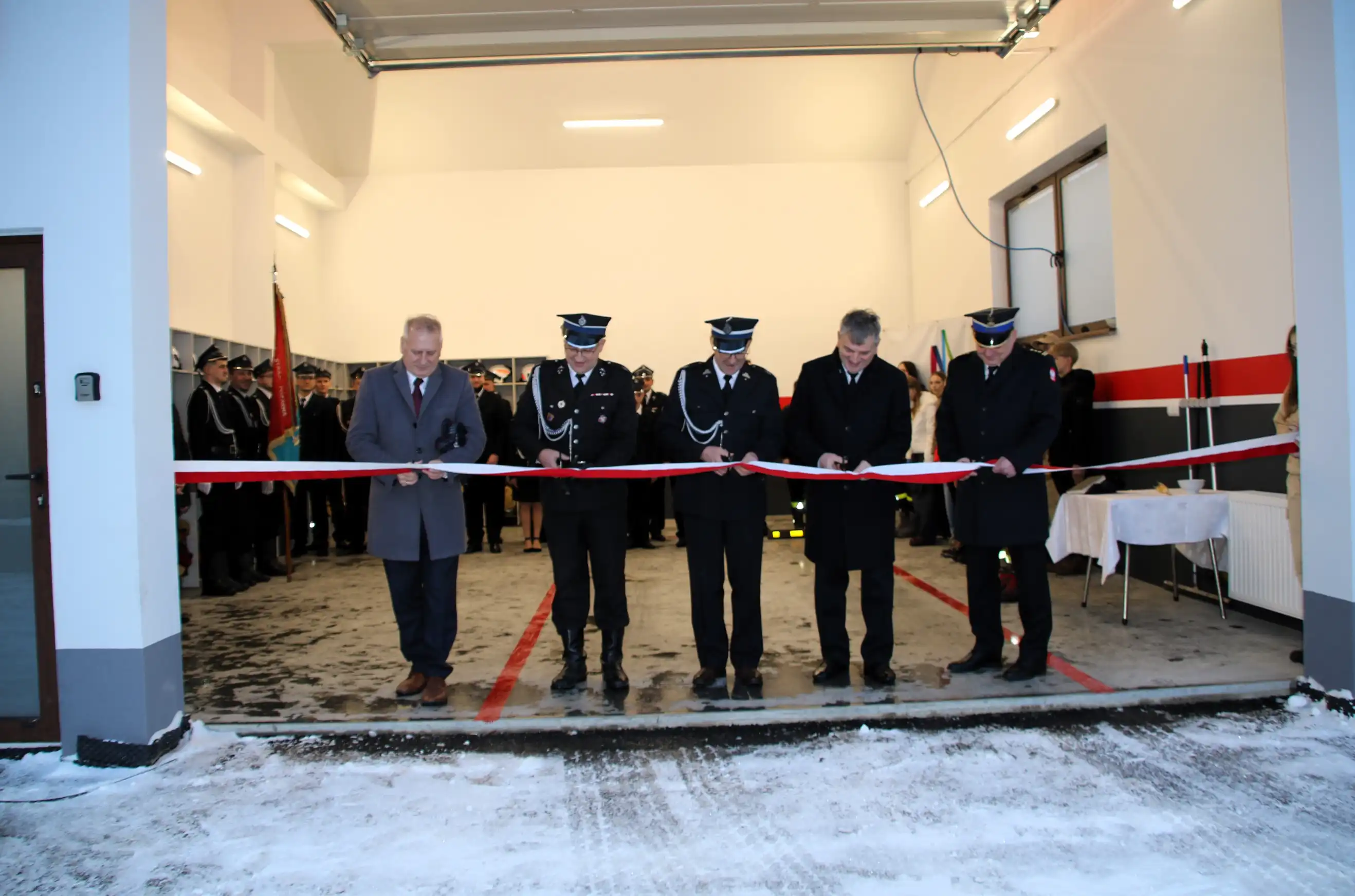 OSP Słopnice Górne z nowym garażem. Oficjalne otwarcie i poświęcenie