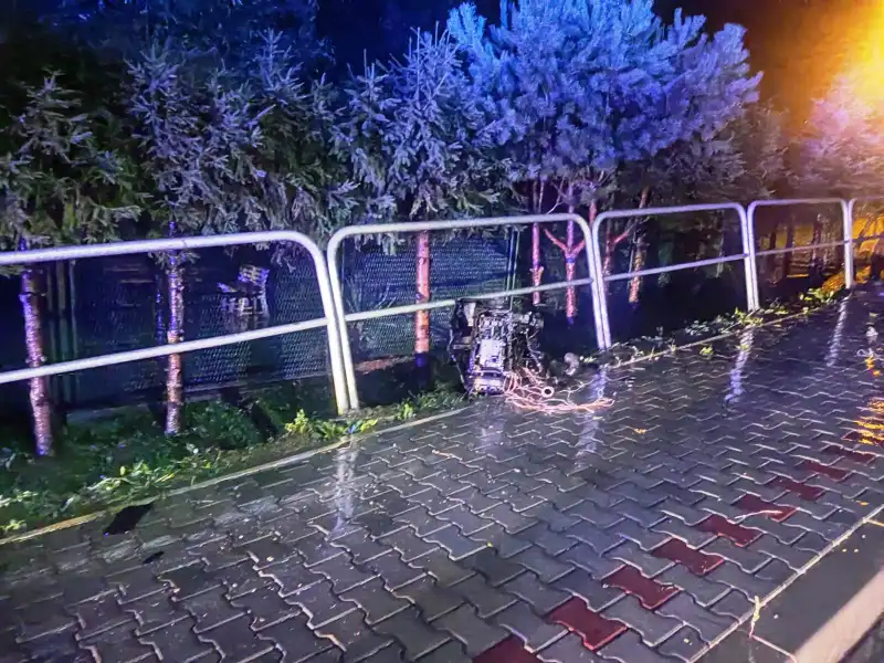 Wypadek w Siedlcach. Jedna osoba trafiła do szpitala