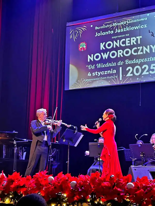 Muzyczna podróż przez Wiedeń i Budapeszt. Noworoczny Koncert w Limanowej