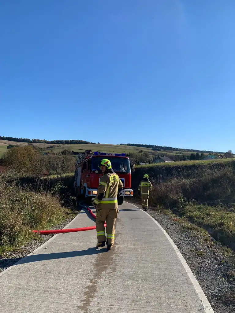 Strażacy ochotnicy z gminy Krynica-Zdrój doskonalili swoje umiejętności