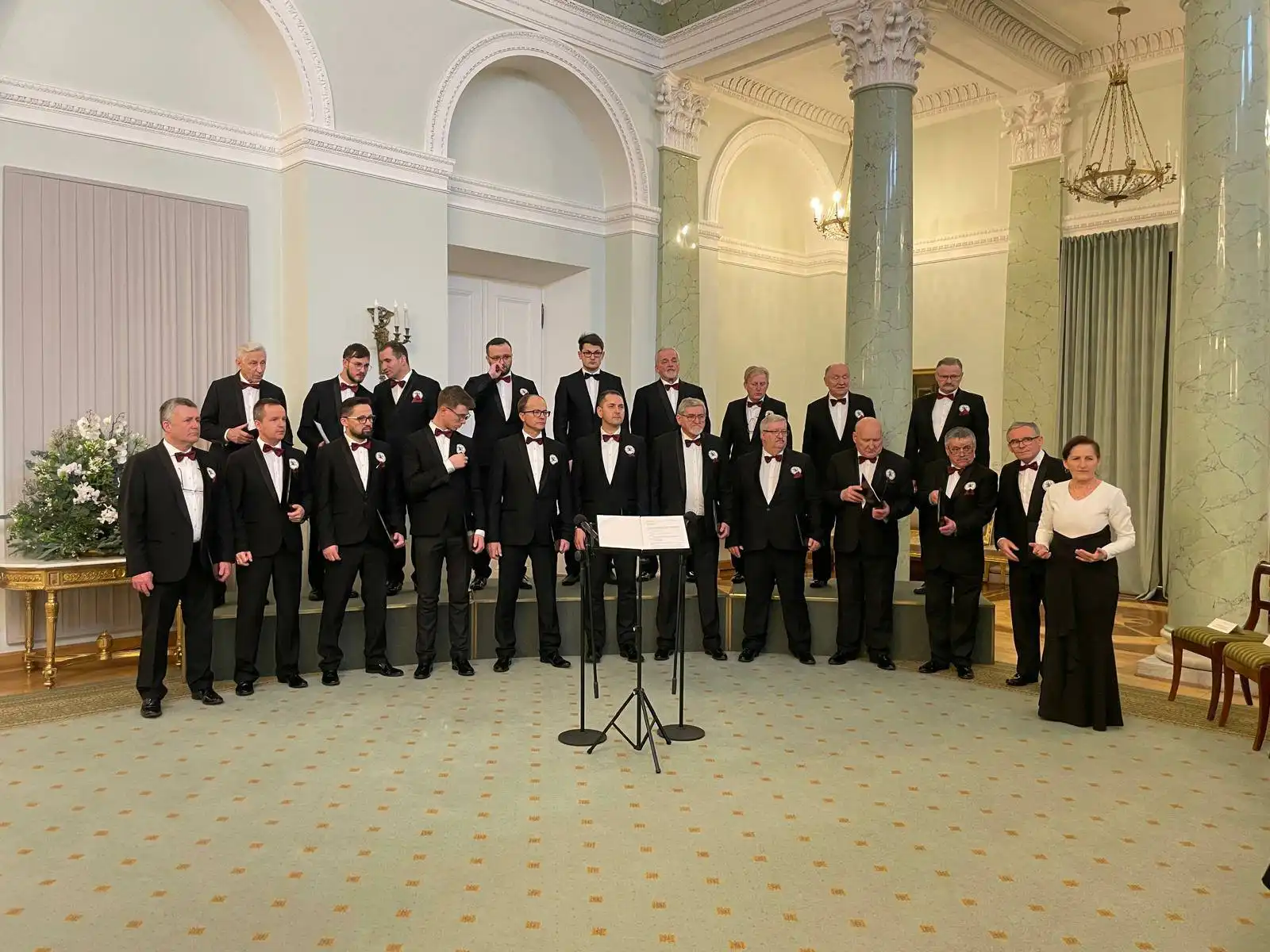 Chór Męski z Limanowej w Pałacu Prezydenckim. 100 lat muzycznej tradycji