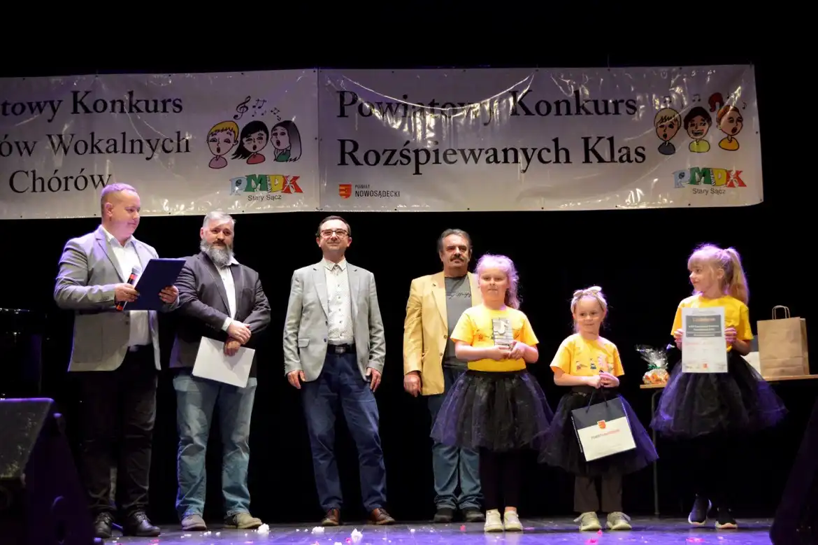 Stary Sącz: XIX Powiatowy Konkurs Rozśpiewanych Klas
