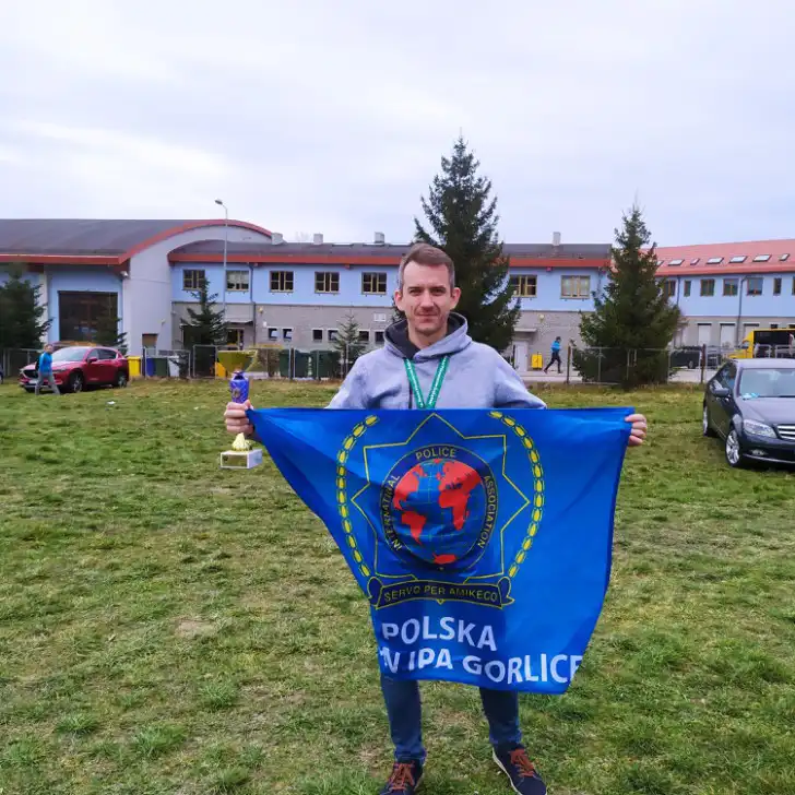 Gorlicki policjant na podium VIII Mistrzostw Polski Policji w Półmaratonie Ślężańskim