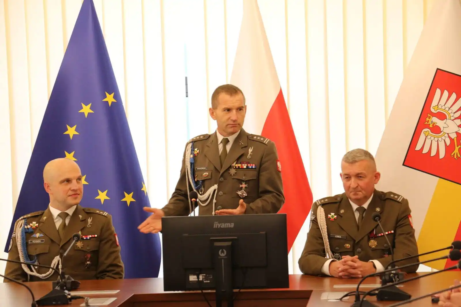 Zmiana Dowódcy w 114 Batalionie Lekkiej Piechoty w Limanowej