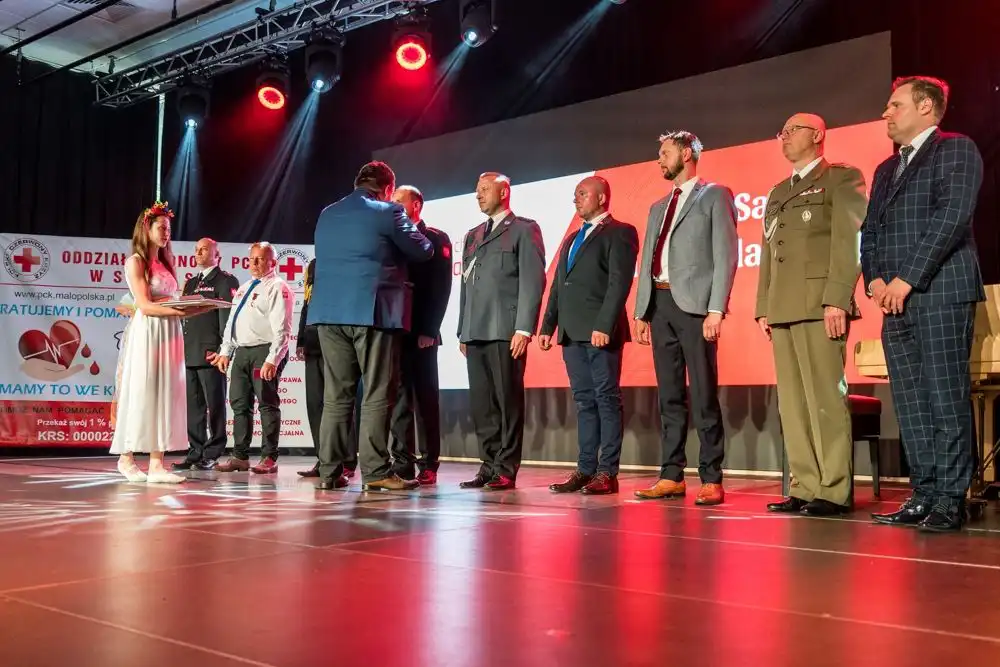 Sądeccy krwiodawcy odznaczeni