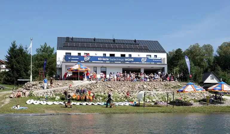 27 sierpnia I Powiatowy Maraton Pływacki na Jeziorze Rożnowskim