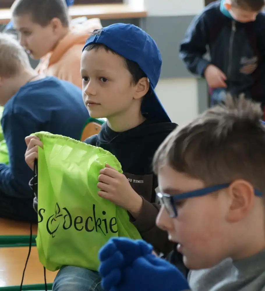 Starosta nowosądecki odwiedził dzieci z Ukrainy przebywające w DWD w Piwnicznej-Zdroju