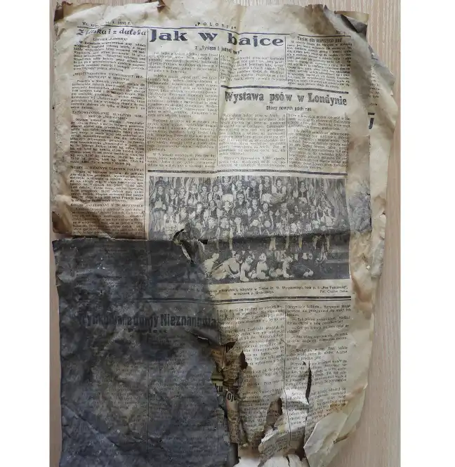 Ciekawe znalezisko podczas prac remontowych w muszyńskim ratuszu