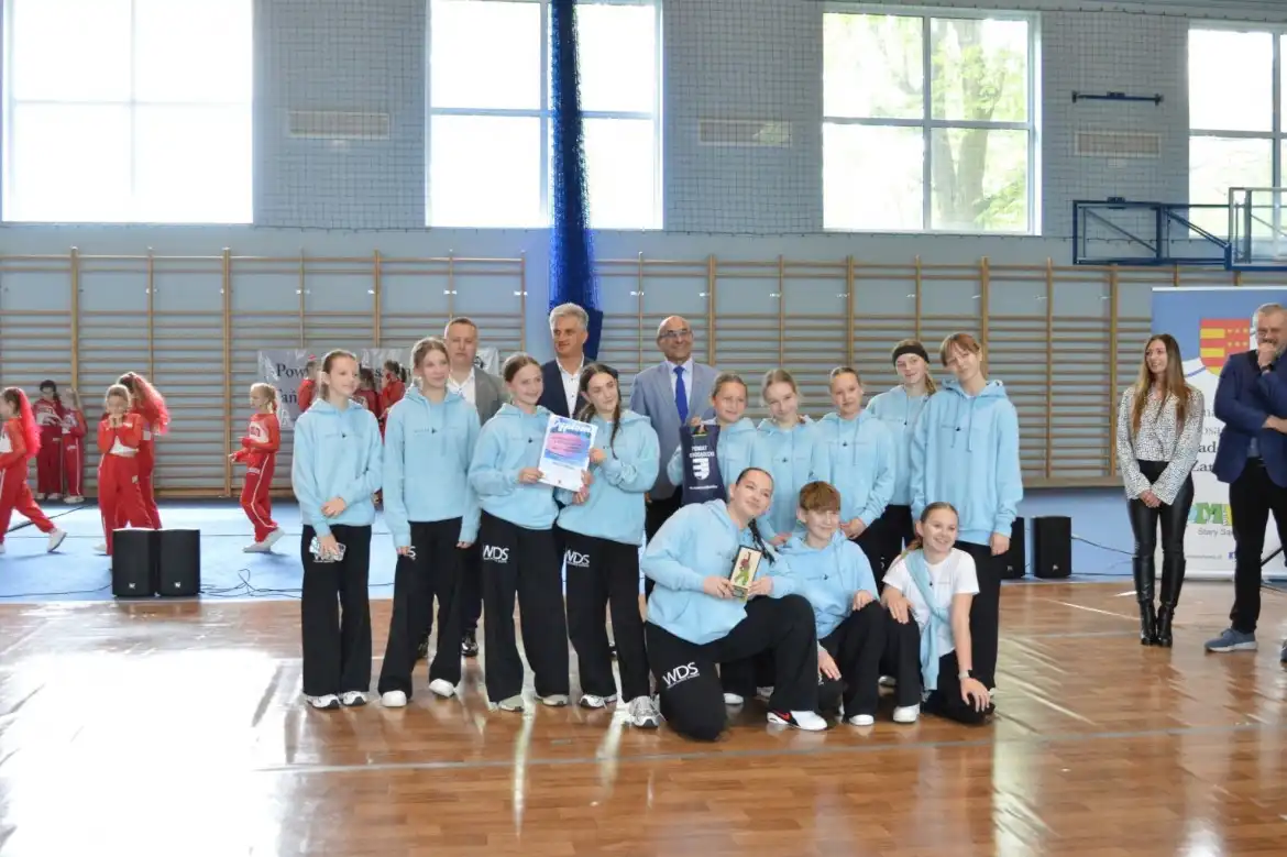 Taneczna energia w Starym Sączu. XV Powiatowy Festiwal Tańca Nowoczesnego