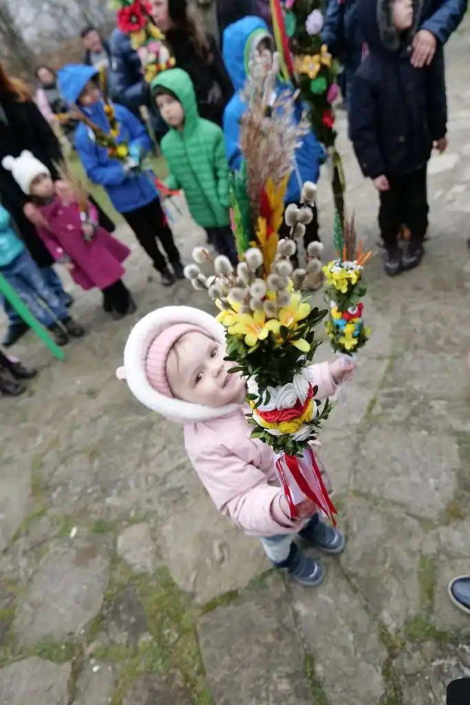 Obchody Niedzieli Palmowej w sądeckim skansenie