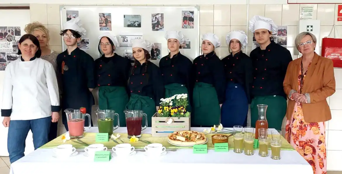 Kuchnia zero waste w ZSP w Krynicy-Zdroju