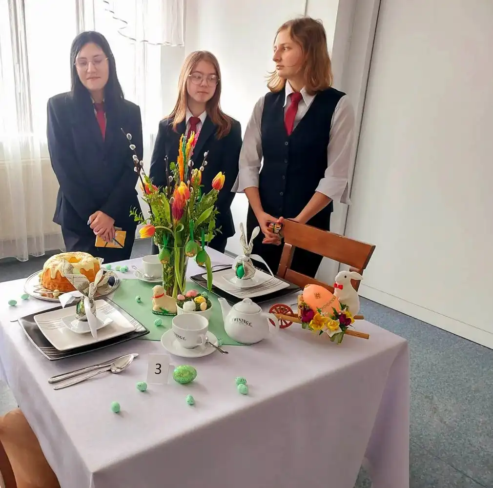 Kolejna edycja konkursu „Stół pięknie nakryty. Śniadanie Wielkanocne” w ZSP w Krynicy-Zdroju