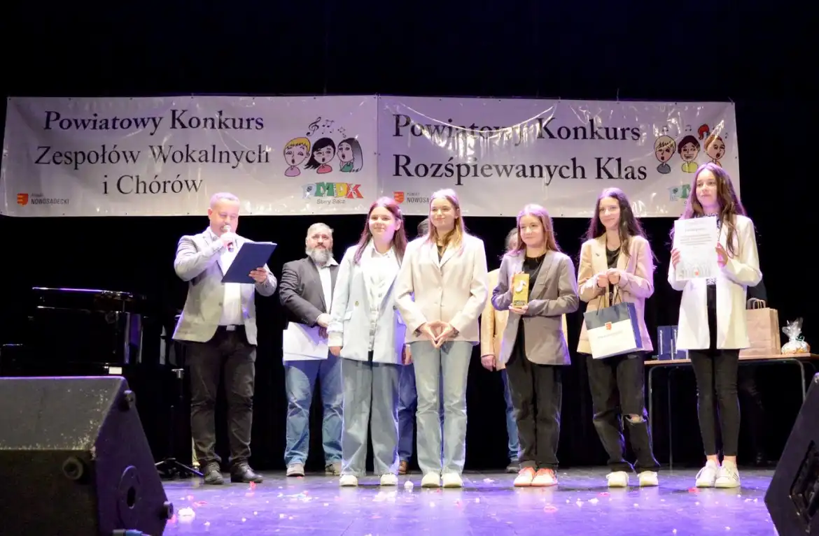 Stary Sącz: XXI Powiatowy Konkurs Zespołów Wokalnych i Chórów