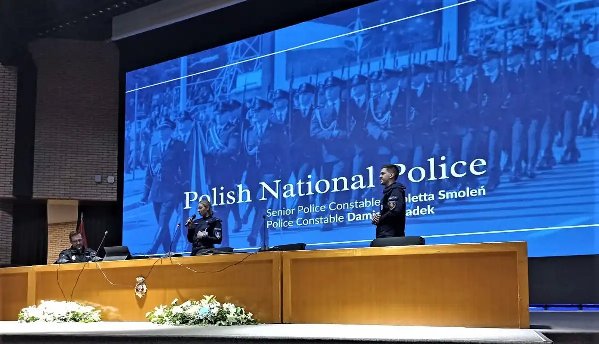 Sądecka policjantka z wizytą w Hiszpańskiej Akademii Policji Narodowej w Ávili