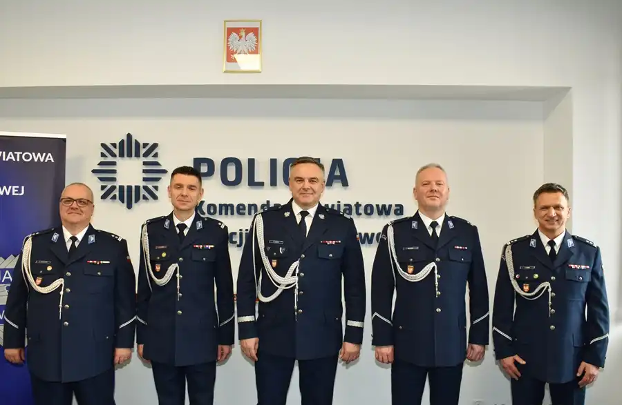 Zmiany na stanowiskach Komendantów KPP w Limanowej
