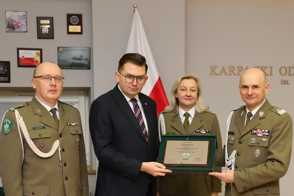 W Karpackim Oddziale Straży Granicznej odbyło się uroczyste ślubowanie