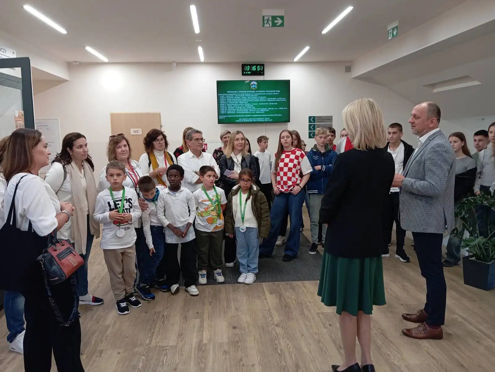 Goście z Madery i Chorwacji w Łukowicy. Wspólna misja ekologiczna