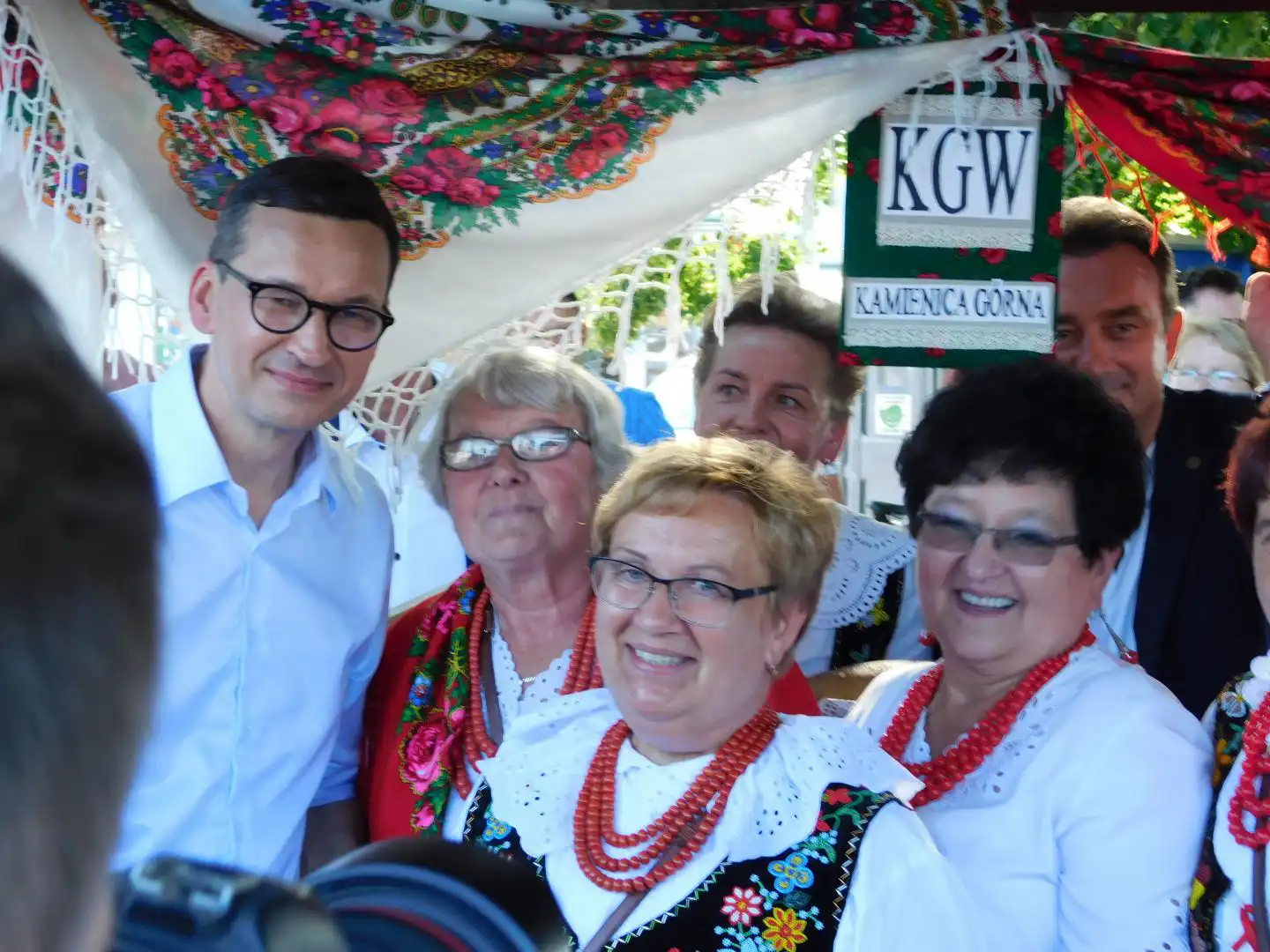 Premier Mateusz Morawiecki z wizytą w Starym Sączu [FILM]