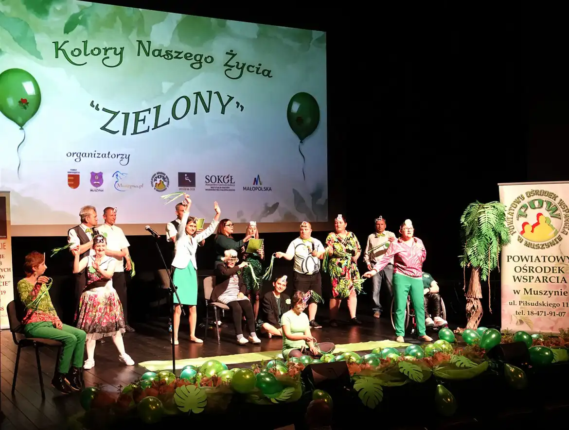 Kolory życia osób niepełnosprawnych - spotkanie w MCK Sokół