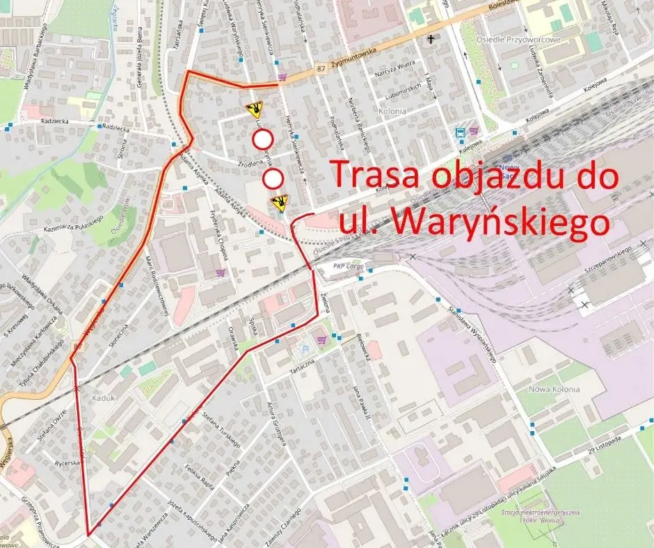 Nowy Sącz: zamkną ulicę Waryńskiego. Kierowców czeka objazd