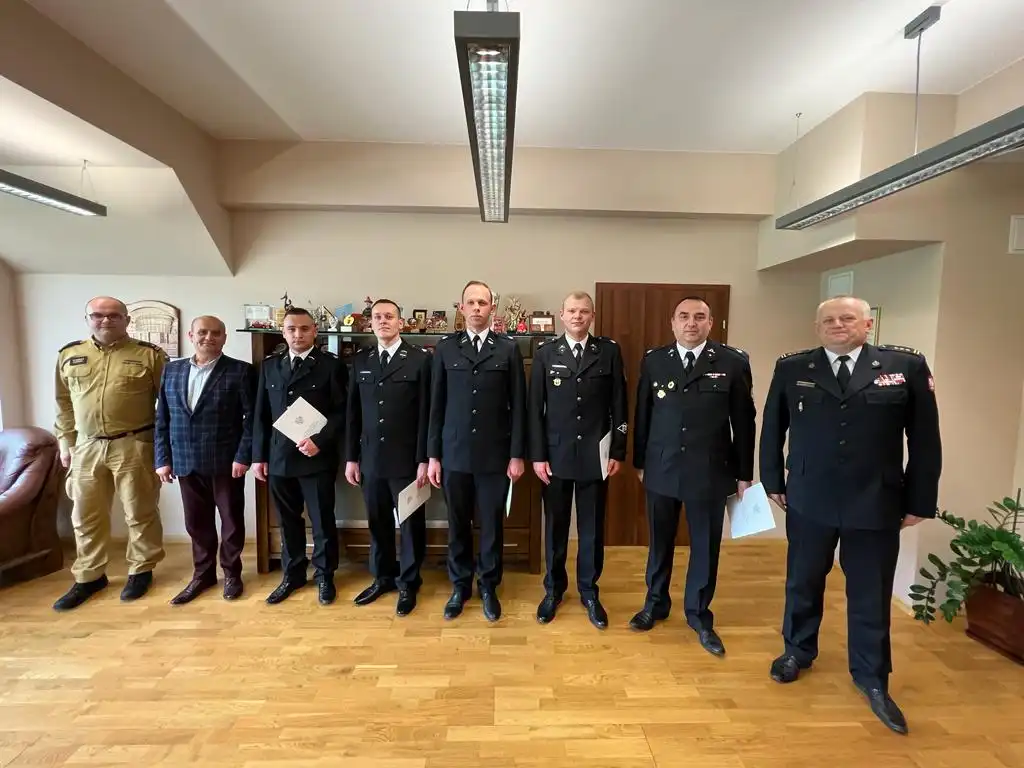 Strażacy z OSP Podegrodzie uratowali życie starszemu mężczyźnie