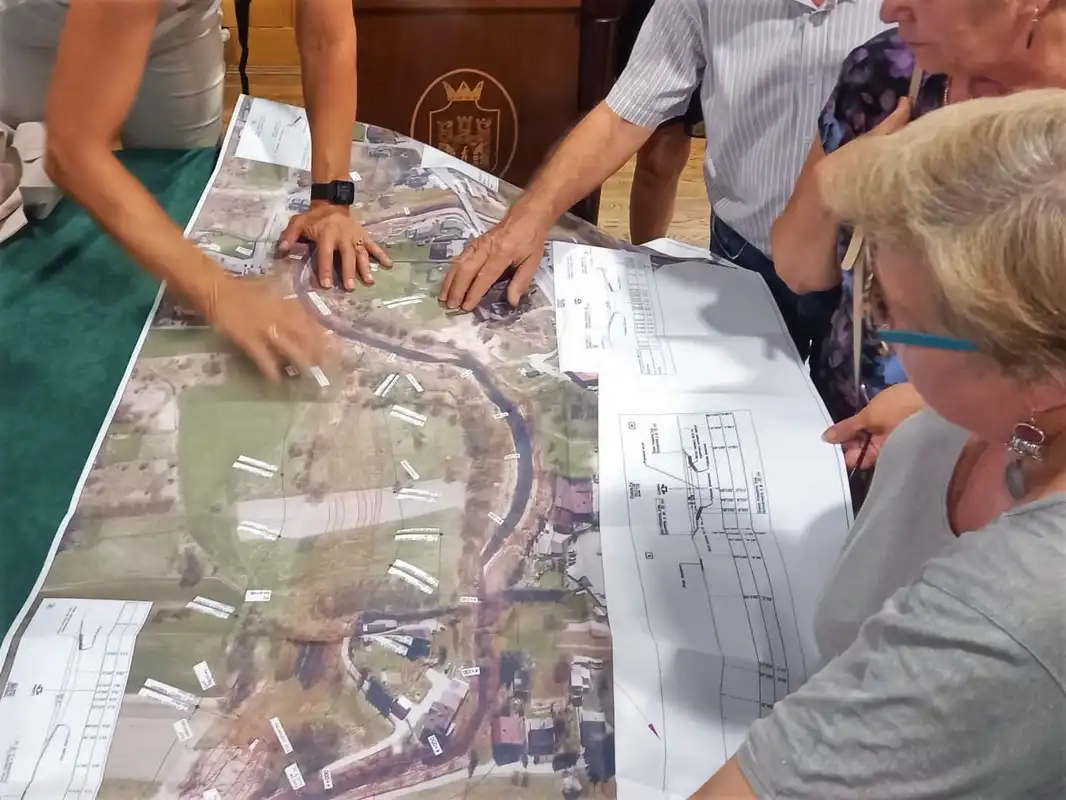 Zabezpieczenie przeciwpowodziowe doliny potoku Łubinka. Konsultacje społeczne w Nowym Sączu