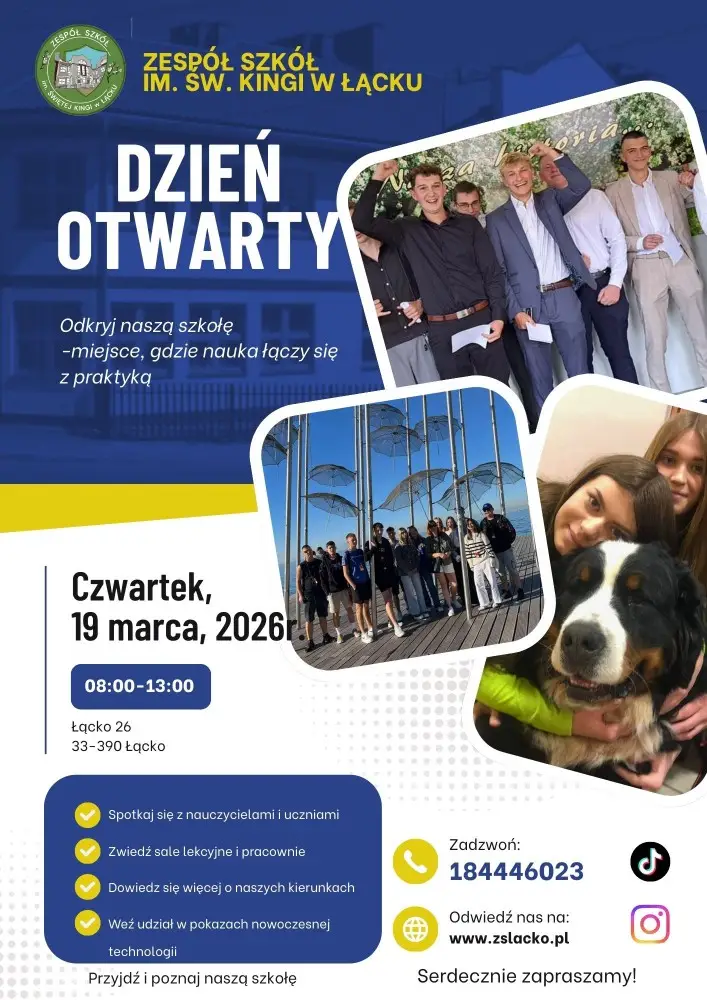 Ósmoklasiści wybierają szkołę. Placówki powiatu nowosądeckiego zapraszają na Dni Otwarte