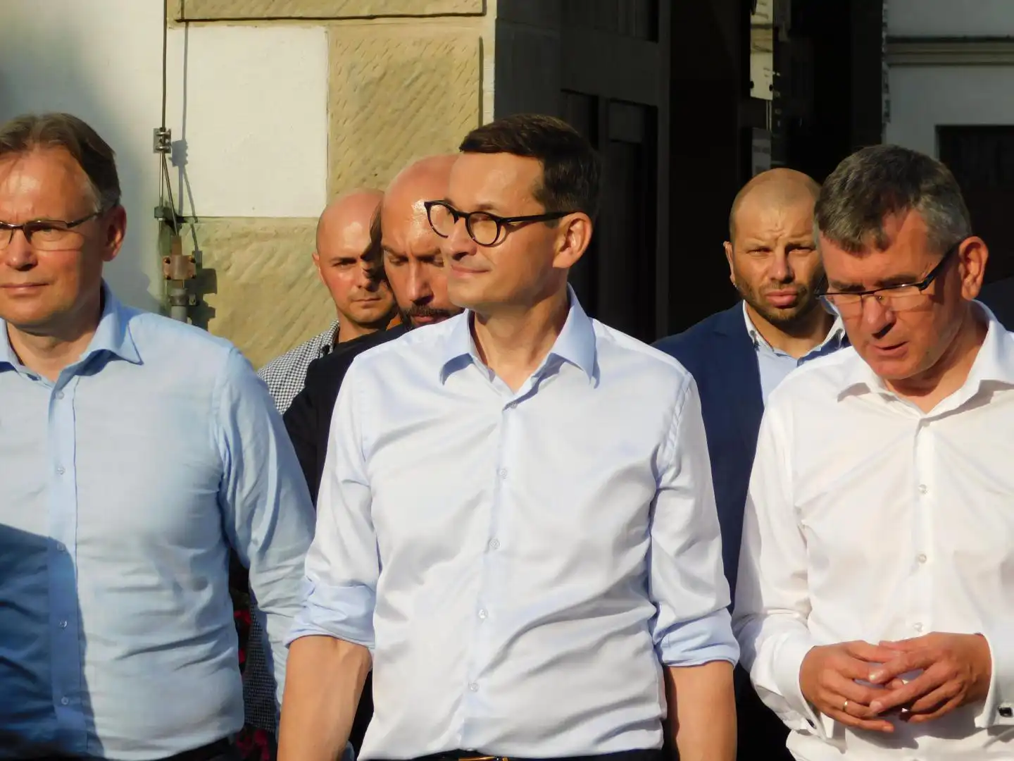 Premier Mateusz Morawiecki z wizytą w Starym Sączu [FILM]