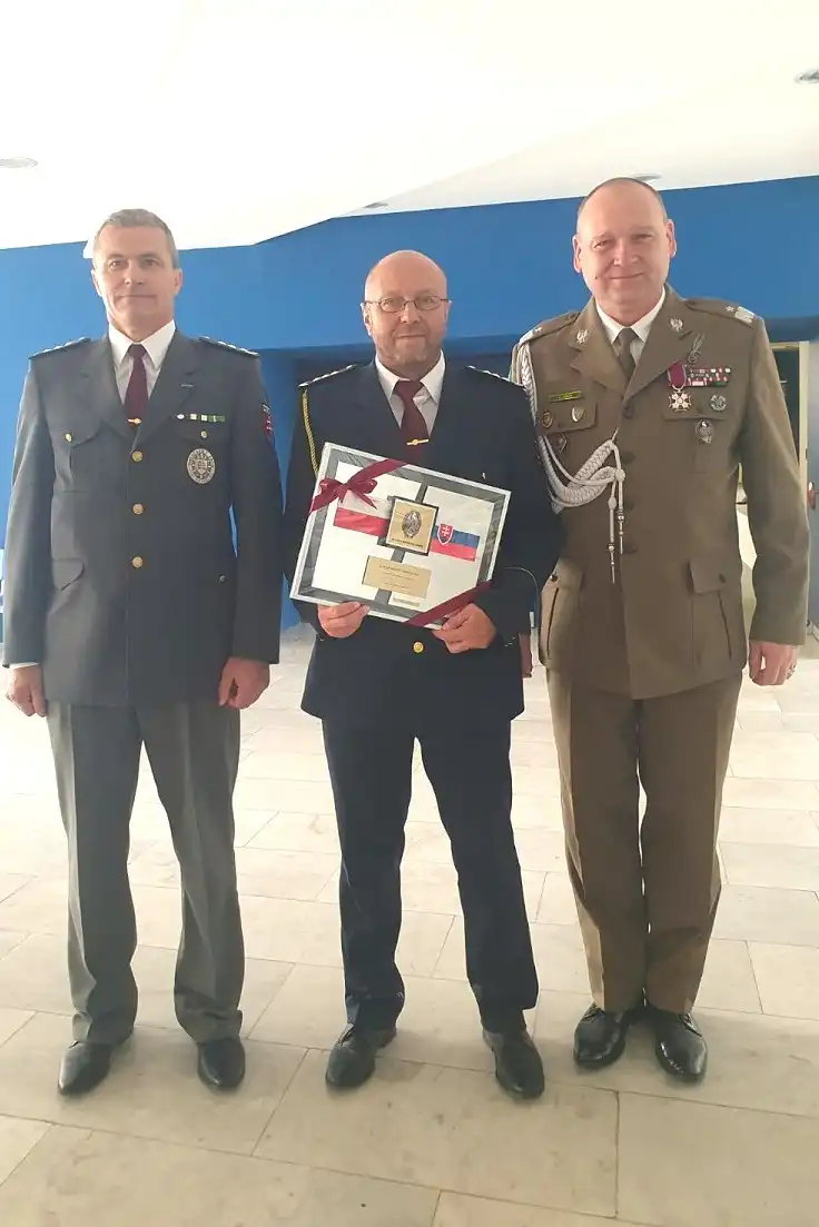 Ćwierć wieku partnerstwa. Wyróżnienie dla Komendanta Głównego SG