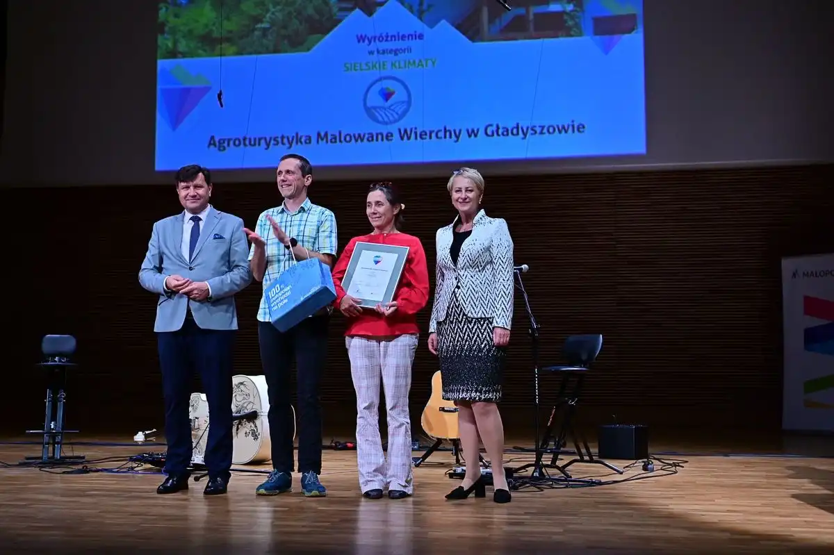 Zwycięzcy i wyróżnieni w tegorocznym konkursie Turystyczne Skarby Małopolski nagrodzeni