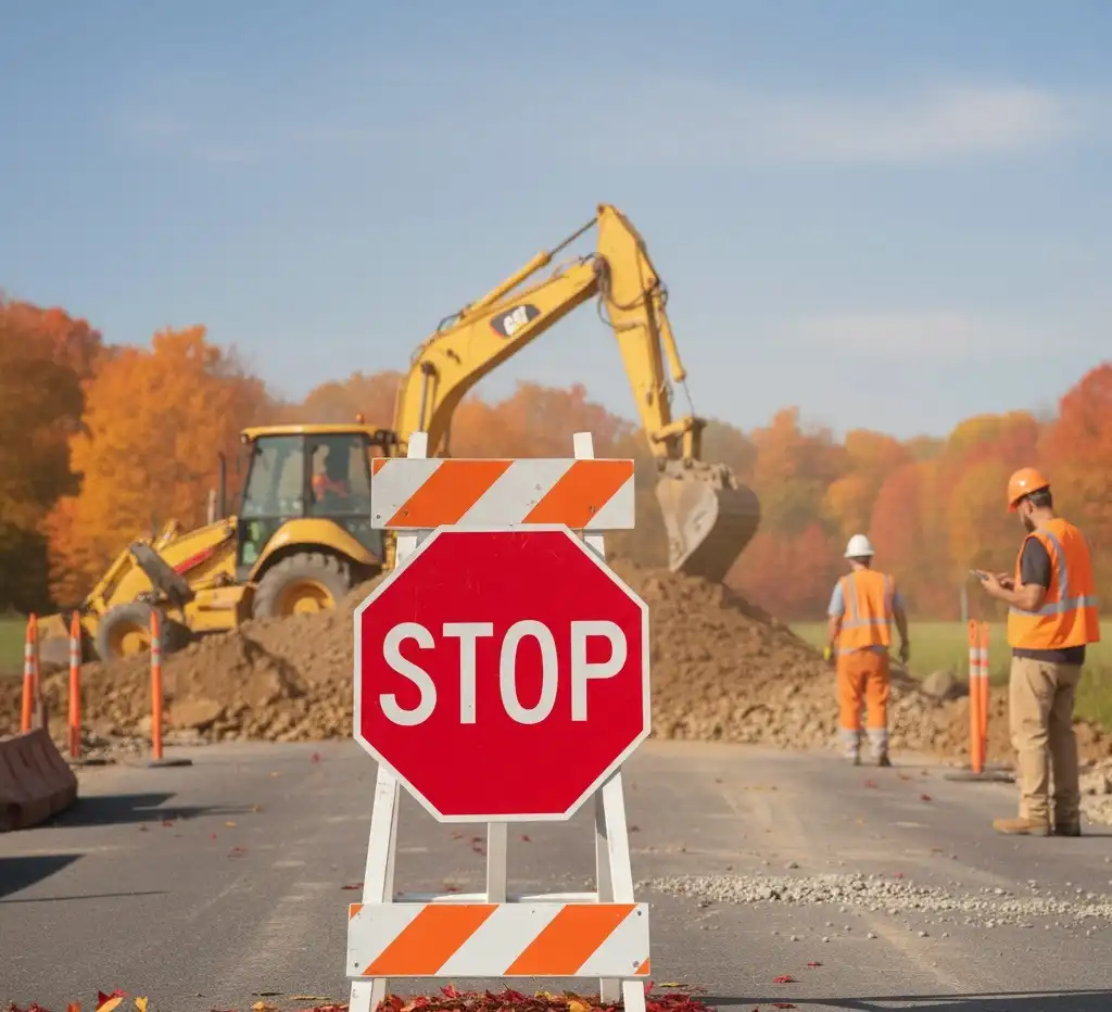 Uwaga! 17 listopada zamknięta jedna z dróg powiatowych
