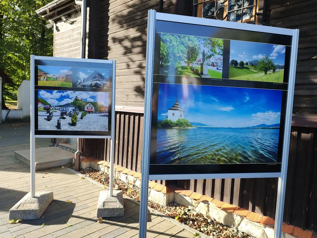 Wystawa plenerowa „Skarby pogranicza” w Łososinie Górnej