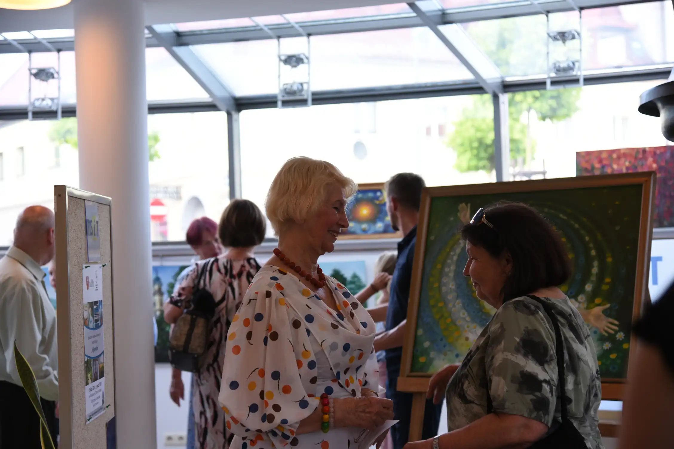 Wernisaż wystawy prac Grażyny Kulig w PCIT w Limanowej