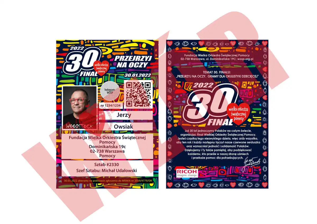 Małopolscy Policjanci będą pilnować bezpieczeństwa podczas 30. Finału Wielkiej Orkiestry Świątecznej Pomocy