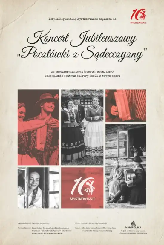 "Pocztówki z Sądecczyzny". Jubileusz Mystkowian pełen tradycji i pasji