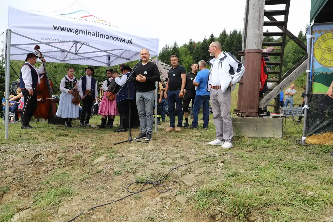 Góra Jaworz zdobyta podczas akcji Odkryj Beskid Wyspowy