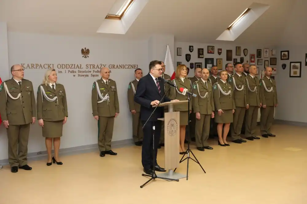 W Karpackim Oddziale Straży Granicznej odbyło się uroczyste ślubowanie