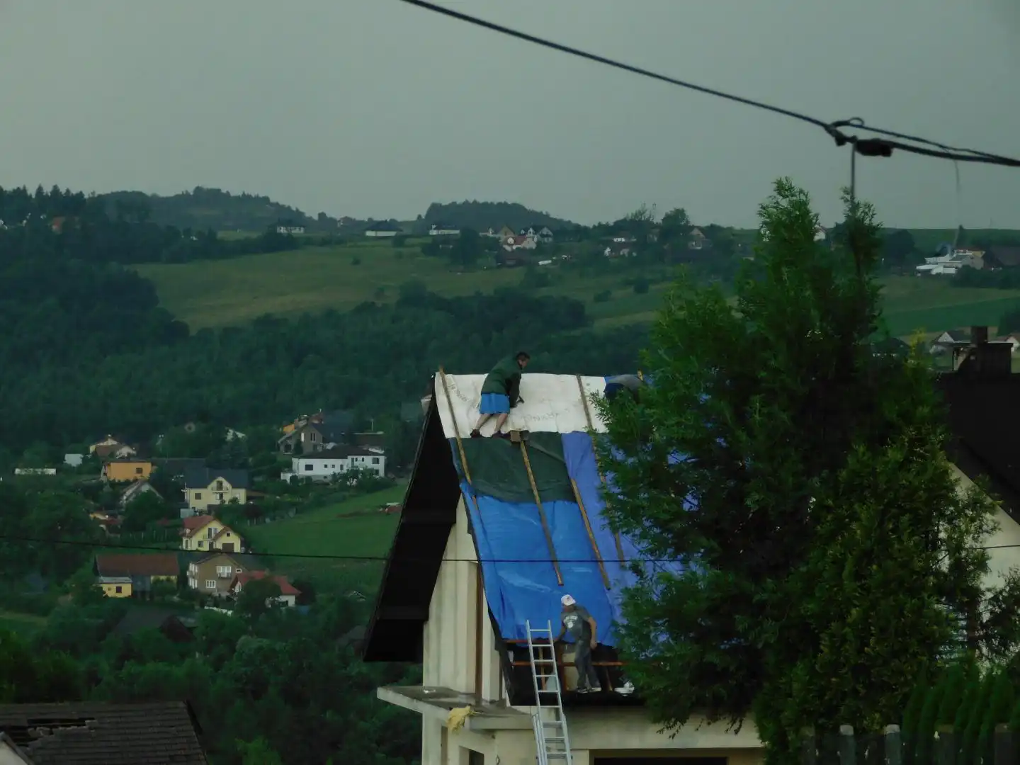 Gigantyczne zniszczenia po przejściu nawałnicy w Librantowej [Zdjęcia i Film]