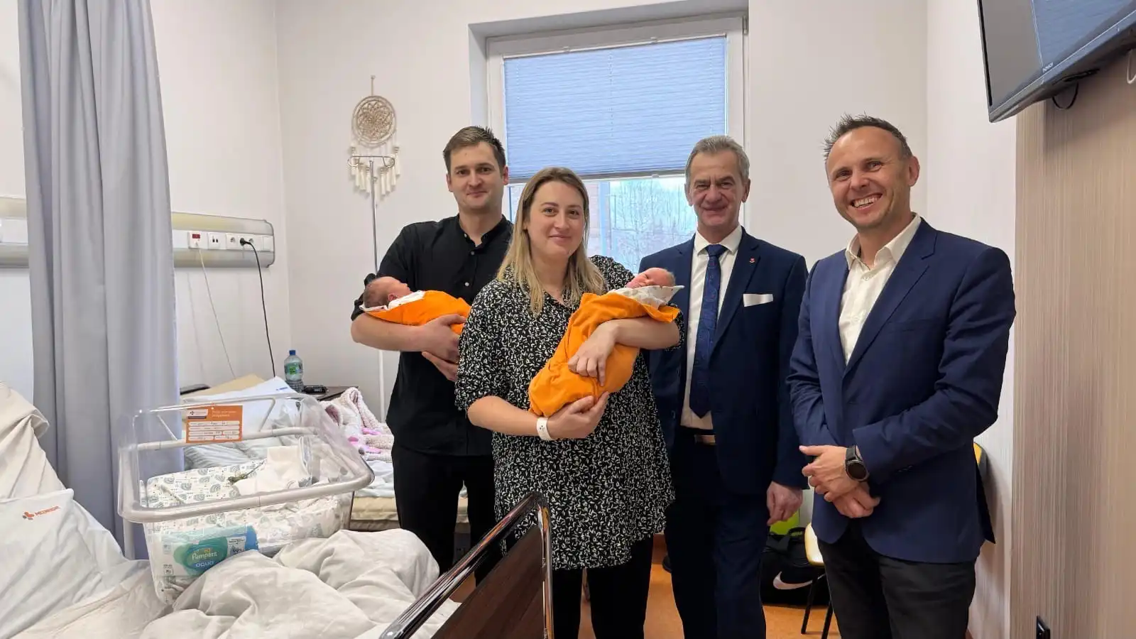 Noworoczna radość w Powiecie Limanowskim. Pierwsze dzieci 2025 Roku