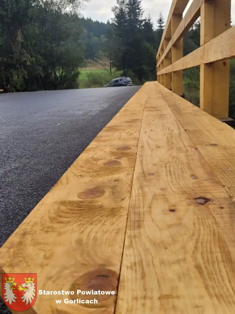 Droga powiatowa na moście w Banicy już przejezdna