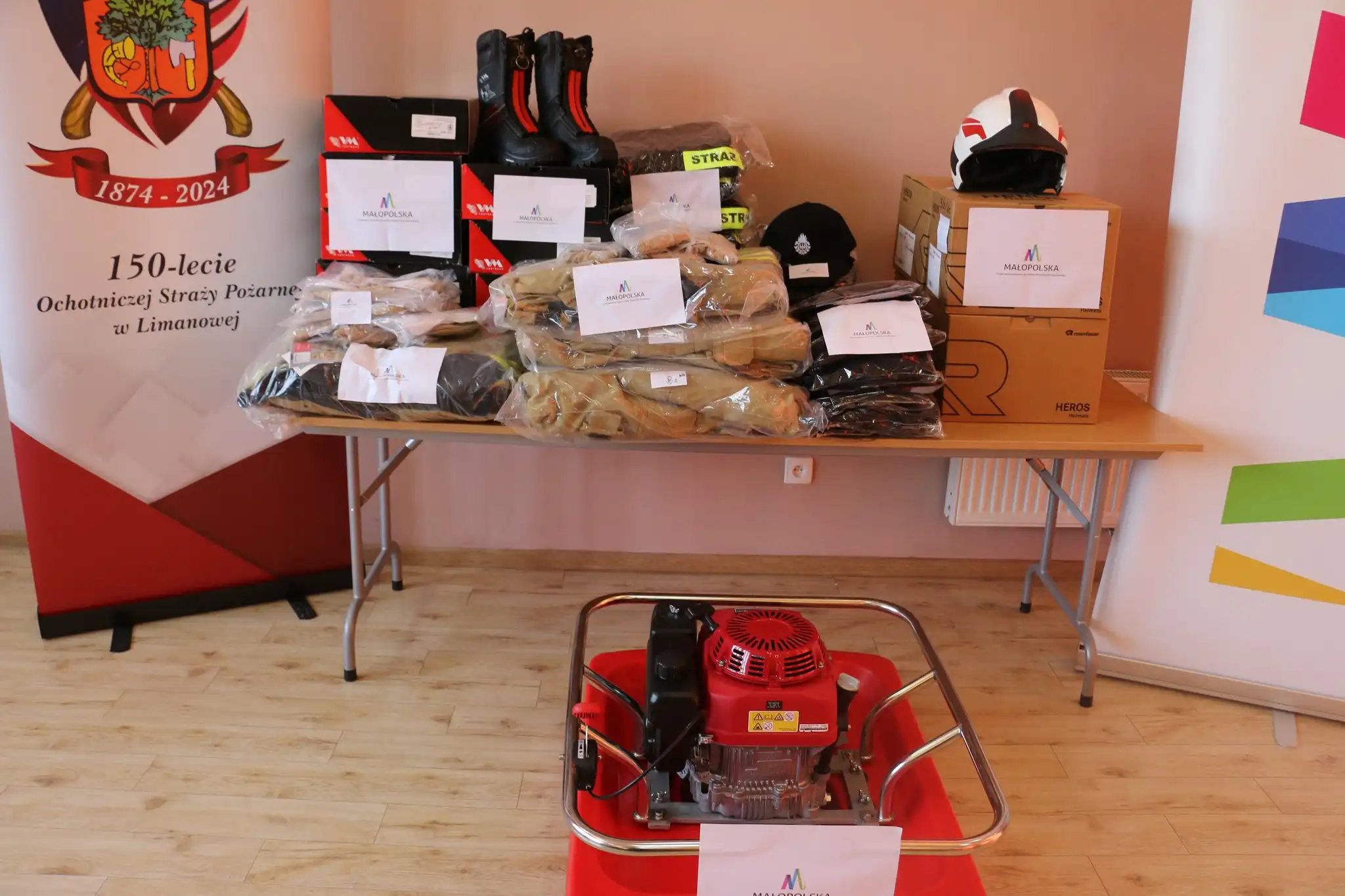 OSP Limanowa z nowym sprzętem i rozbudowaną remizą